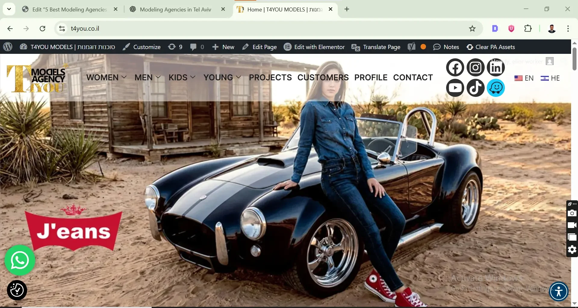 t4you modeling agency